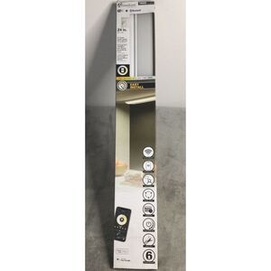 Good Earth 5-Select‎ Color Temp 24-in Smart Hardwired LED Under Cabinet Light